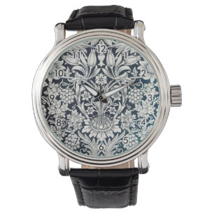 Floral Pattern, William Morris Horloge