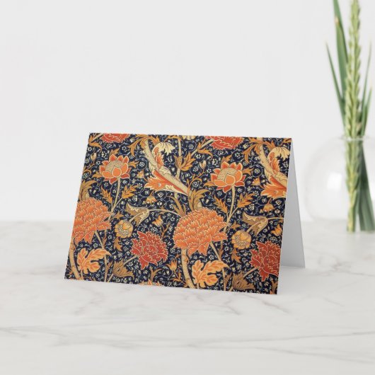 Floral Pattern, William Morris Kaart (Voorkant)