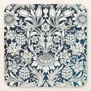 Floral Pattern, William Morris Kartonnen Onderzetters