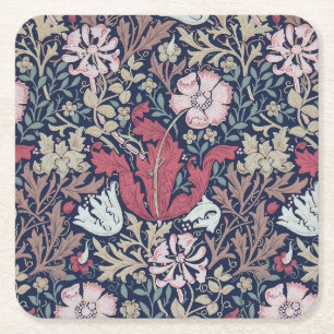  Floral Pattern, William Morris Kartonnen Onderzetters