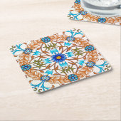 Floral Pattern, William Morris Kartonnen Onderzetters (Schuin)