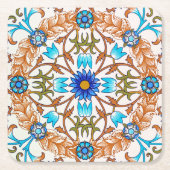  Floral Pattern, William Morris Kartonnen Onderzetters (Voorkant)