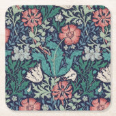  Floral Pattern, William Morris Kartonnen Onderzetters (Voorkant)