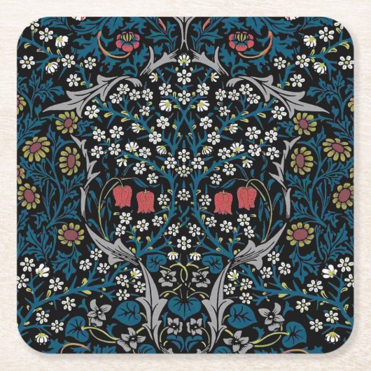  Floral Pattern, William Morris Kartonnen Onderzetters (Voorkant)