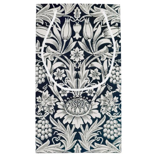  Floral Pattern, William Morris Klein Cadeauzakje (Achterkant)