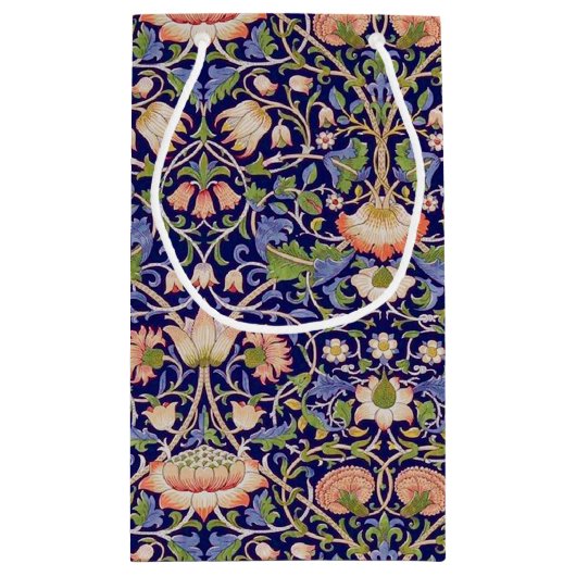  Floral Pattern, William Morris Klein Cadeauzakje (Achterkant)