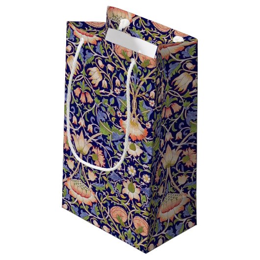  Floral Pattern, William Morris Klein Cadeauzakje (Achterkant Gekanteld)