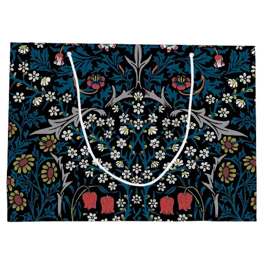  Floral Pattern, William Morris Large Gift Groot Cadeauzakje (Achterkant)