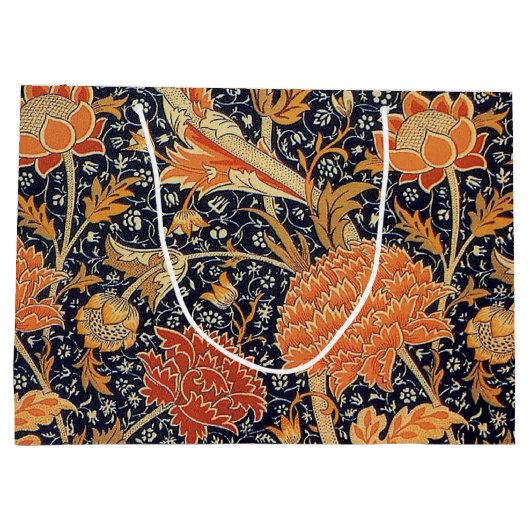  Floral Pattern, William Morris Large Gift Groot Cadeauzakje (Achterkant)