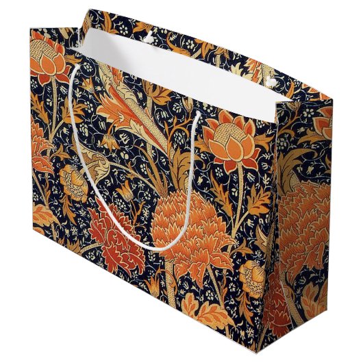  Floral Pattern, William Morris Large Gift Groot Cadeauzakje (Achterkant Gekanteld)
