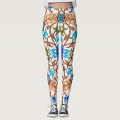  Floral Pattern, William Morris Leggings (Voorkant)