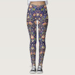 Floral Pattern, William Morris Leggings<br><div class="desc">William Morris (24 maart 1834 - 3 oktober 1896) was een Britse textielontwerper, dichter, schrijver, vertaler en socialistische activist die banden heeft met de Britse Beweging voor Kunst en Kunst. Hij heeft een belangrijke bijdrage geleverd aan de heropleving van de traditionele Britse textielkunst en de productiemethoden. Zijn literaire bijdragen hebben...</div>