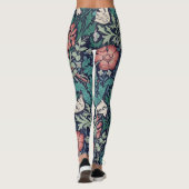 Floral Pattern, William Morris Leggings (Achterkant)