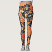  Floral Pattern, William Morris Leggings (Voorkant)