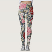  Floral Pattern, William Morris Leggings (Voorkant)