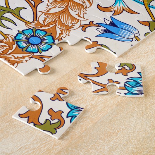  Floral Pattern, William Morris Legpuzzel (Zijkant)