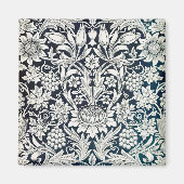  Floral Pattern, William Morris Magneet (Voorkant)