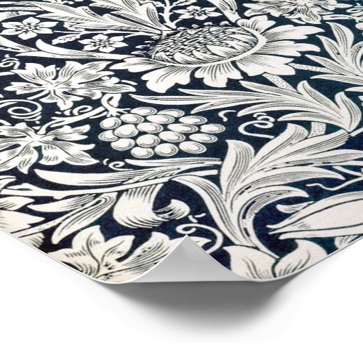 Floral Pattern, William Morris Poster (Hoek)