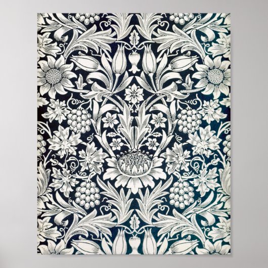 Floral Pattern, William Morris Poster (Voorkant)