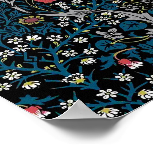 Floral Pattern, William Morris Poster (Hoek)