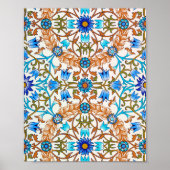 Floral Pattern, William Morris Poster (Voorkant)