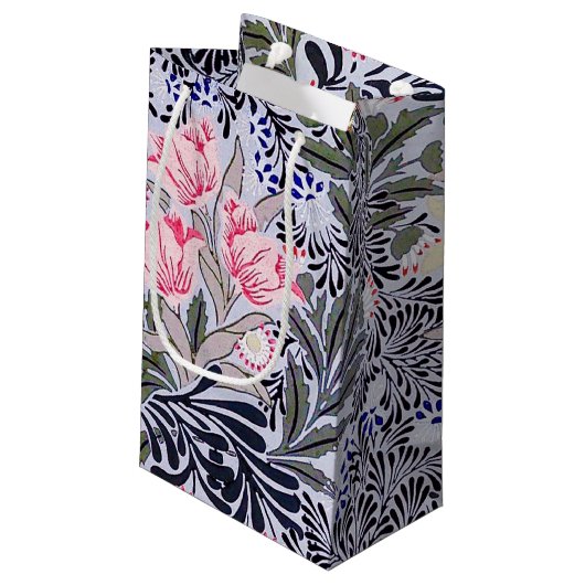 Floral Pattern, William Morris Small Gift Bag Klein Cadeauzakje (Achterkant Gekanteld)
