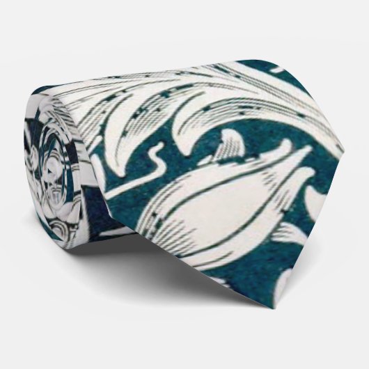  Floral Pattern, William Morris Stropdas (Opgerold)