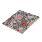 Floral Pattern, William Morris Tegeltje (Zijkant)
