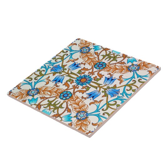  Floral Pattern, William Morris Tegeltje (Zijkant)