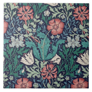  Floral Pattern, William Morris Tegeltje