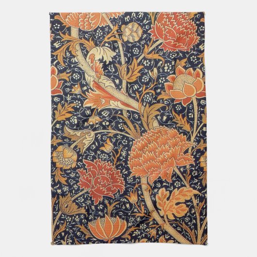 Floral Pattern, William Morris Theedoek (Verticaal)