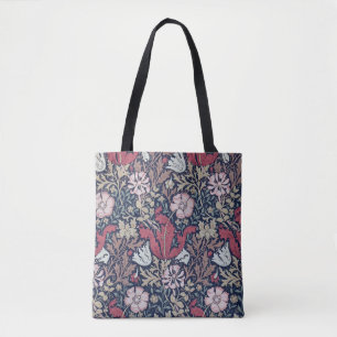 Floral Pattern, William Morris Tote Bag