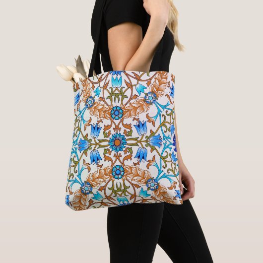  Floral Pattern, William Morris Tote Bag (Dichtbij)