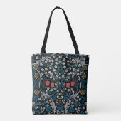  Floral Pattern, William Morris Tote Bag (Achterkant)