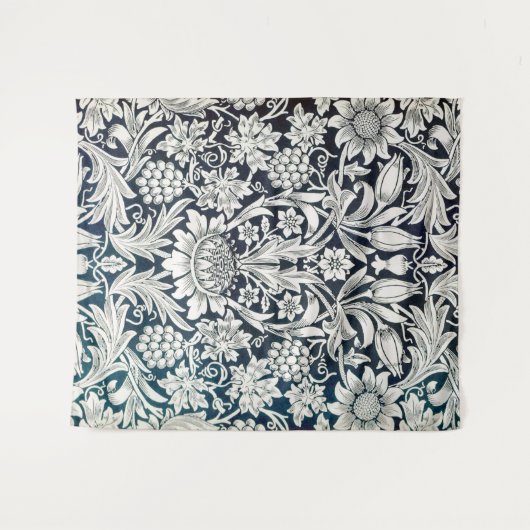  Floral Pattern, William Morris Wandkleed (Voorkant (horizontaal))