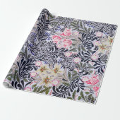 Floral Pattern, William Morris Wrapping Paper Cadeaupapier (Uitgerold)