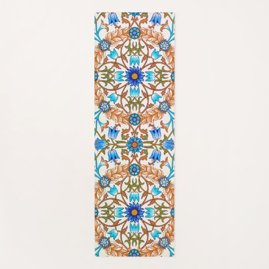  Floral Pattern, William Morris Yogamat (Voorkant)