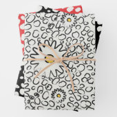 Floral Pattern Wrapping Paper (In situ)