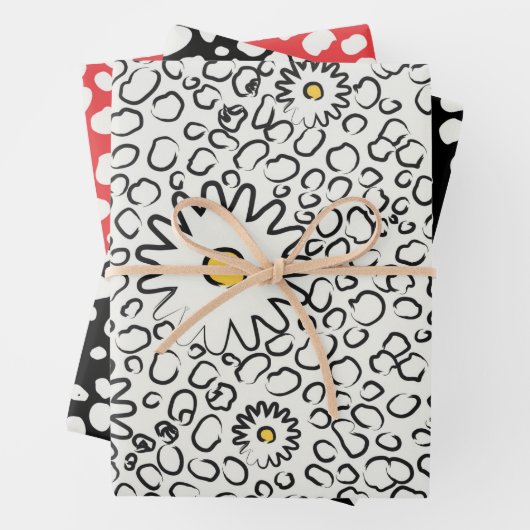 Floral Pattern Wrapping Paper (In situ)