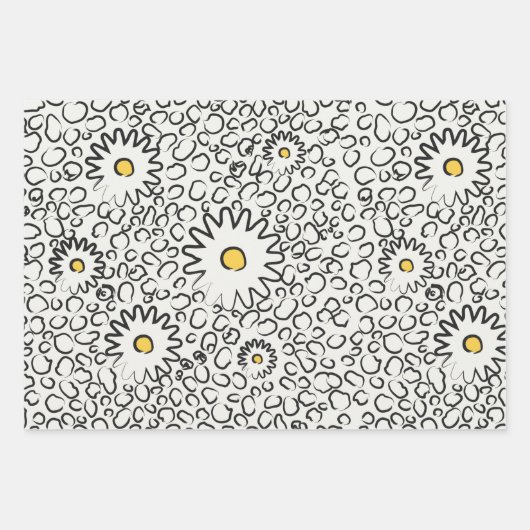 Floral Pattern Wrapping Paper (Voorkant)