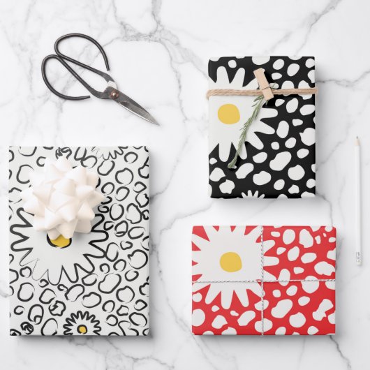 Floral Pattern Wrapping Paper (Voorkant)