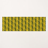 Floral Pattern Yellow Asiatic Lilies Yogamat (Voorkant (horizontaal))