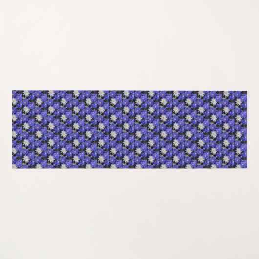 Floral Pattern Yogamat (Voorkant (horizontaal))