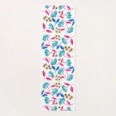 Floral Pattern Yogamat (Achterkant)