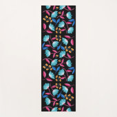 Floral Pattern Yogamat (Voorkant)