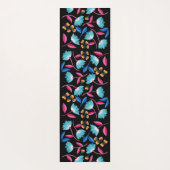 Floral Pattern Yogamat (Achterkant)