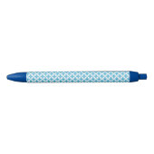 Floral Pattern Zwarte Inkt Pen (Voorkant)