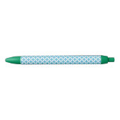 Floral Pattern Zwarte Inkt Pen (Voorkant)