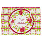  Floral Patterned Designer Groot Cadeauzakje (Voorkant)