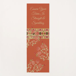Floral Patterned Designer Yogamat